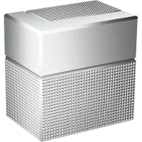 Axor hansgrohe Robinet d'arrêt de bord encastré, taillé en diamant, 46771000, 46771000