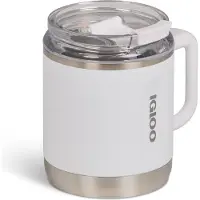 Igloo Coffee Mug 15 Bicchiere isolante (443 ml, grigio/bianco)