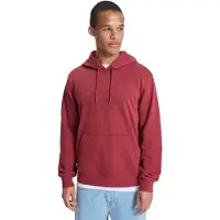 Quiksilver Comp Logo Hoodie Felpa con cappuccio Uomo (S, rosso)