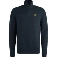 PME Legend Pullover 'Pullover with half zipper' blu scuro