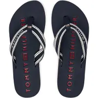Tommy Hilfiger Webbing Summer Flip Flops Rwb Taglia: 36 | Infradito Outlet | Donna