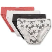 Sanetta Pantaloncini intimi grigio / corallo / nero / bianco