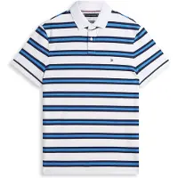 Tommy Hilfiger 1985 Regular Polo White/desert Sky Multi Taglia: S | Polo Outlet | Uomo | Bianco