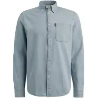 PME Legend Camicia 'Denim shirt with stitching details' blu denim