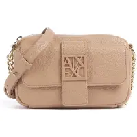 Armani Exchange per donna. XW000324AF11902U6149 Mini borsa a tracolla beige con logo (OSFA), Casual, Poliestere