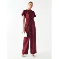 Willa Tuta jumpsuit 'RIVA' rosso scuro