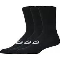 Asics Crew Sock Calze casual (47-49, nero)