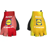 Santini Lidl Trek Gloves Guanti (S, variopinto)