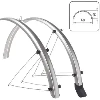 Wag Set Di Parafanghi Zeus 2 28´´ X 48 Mm
