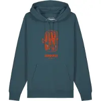 Watapparel Pullover petrolio / rosso