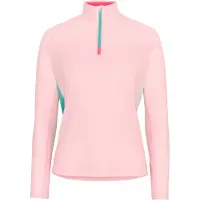 Kari Traa Women's Leah Half Zip Maglia funzionale Donna (S, fuchsia)