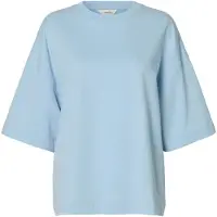 Selected T-shirt Oversize Donne Blu L