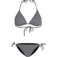 O'Neill Women's Essentials Capri Bondey Bikini Set Bikini Donna (40, grigio)