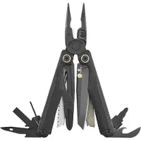 Leatherman Wave Alpha Obsidian 833334 Black DLC MagnaCut, Black G10, pinza multiuso