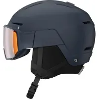 Salomon - Casco da sci/snowboard - Osmo Dress Blue in Pelle - Taglia S - Blu navy