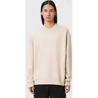 AllSaints Haven Crew Feather Taupe Taglia: S | Maglioni a maglia Outlet | Uomo | Nero