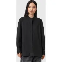 AllSaints Ethel Lace Shirt Black Taglia: 10 | Magliette intime Outlet | Donna | Nero