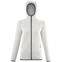 Millet Women's Lokka Hoodie III Giacca in pile Donna (L, bianco)