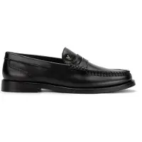Martinelli per uomo. 1411-2496DY Mocassini in pelle Black Pacific (40), Nero, Basso, Nessuno, Casual, Classico