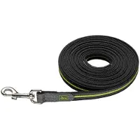Hunter Trackingleash Visby Super Grip Guinzagli per cani (Länge 5 m - Breite 2,0 cm, giallo)