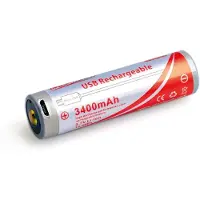 OrcaTorch Batteria 3400mah Usb