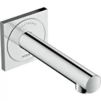 Axor Uno mitigeur de lavabo électronique encastré, montage mural 160, saillie 225mm, 45110000, 45110000