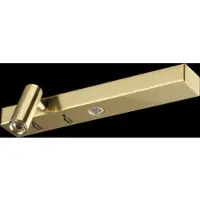 Ideal Lux Applique a LED Bonne Nuit 1, color ottone, 22 cm