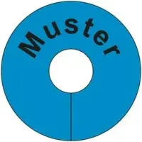 Eichner Robusti segnali di prova in PVC in 8 varianti per gabbie per pallet o scaffali, modello di etichettatura, blu, unità di imballaggio: 1 P/10