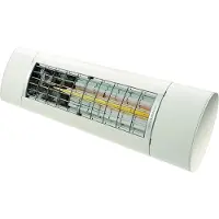 Etherma Riscaldamento radiante IR Solamagic 2,5 kW, IP44 - Emettitore a soffitto/parete 2500 W SM-S2-2500BT-W