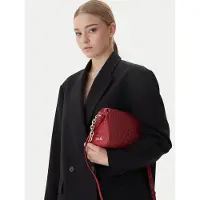 Tous per donna. 2002019617 Borsa a tracolla Greta in pelle rossa (OSFA), Rosso, Casual, Poliuretano