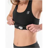 Compressport Women's Feelfree Seamless Bra Reggiseno sportivo Donna (XS, nero)