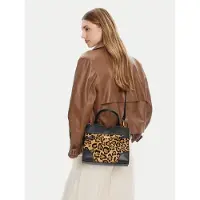 Guess Marciano GUESS Annah Small Top Hand Pony Leopard Fur Taglia: OS | Borse a mano Outlet | Donna