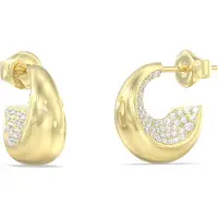 GUESS Gold-plated Orecchini with Moon Drops crystals JUBE06249JWYGT/U