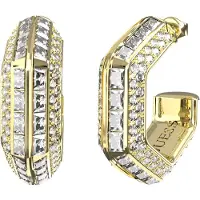 GUESS Gold-plated hoop Orecchini Lioness Queen JUBE06188JWYGT/U