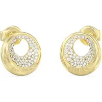 GUESS Gold-plated Orecchini with Moon Drops crystals JUBE06247JWYGT/U