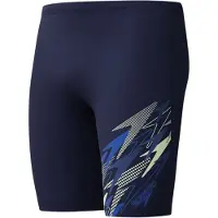 Speedo Medley Logo Jammer Pantaloncino da bagno Uomo (8, blu)