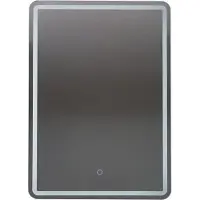 LUCANDE Specchio LED Celestiel, angolare, riscaldabile, CCT, 70 cm