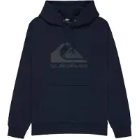 Quiksilver Comp Logo Hoodie Felpa con cappuccio Uomo (L, blu)