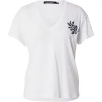 Karl Lagerfeld Orchid V-neck T-shirt White Taglia: M | Maglie Sportivi Outlet | Donna | Bianco