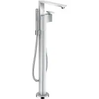 Axor mélangeur de bain Edge à levier unique, taille main, sur pied, taille diamant, 46441000, 46441000