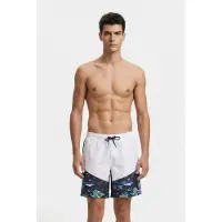 Arena Men's Fun Planet Bermuda Panel White-black-multi Taglia: S | Pantaloncini da bagno Outlet | Uomo | Bianco