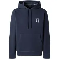 Hackett Felpa navy / bianco