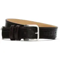 Selected Cintura In Pelle Donne Marrone 105