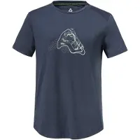 Schöffel Women's T-Shirt Haberspitz Maglia funzionale Donna (42, blu)
