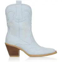 DWRS label Silvi Denim Western Shoes Lt. Jeans Taglia: 40 | Stivali Outlet | Donna | Blu