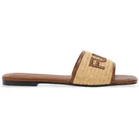 Furla per donna. YL55BRE-BX4561 Sandali Brezza in pelle marrone (39), Basso, Nessuno, Casual