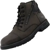 Mustang Boots stringati verde scuro / nero