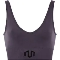 MOROTAI Reggiseno sportivo 'Naikan' lilla scuro / nero