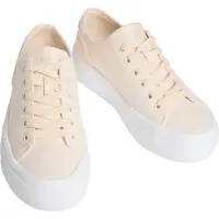Calvin Klein Vulc Flatform Low Top Shoes Light Cashew Taglia: 39 | Sneakers Outlet | Donna