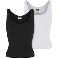 Urban Classics Maglietta Senza Maniche Organic Basic Rib 2 Unità